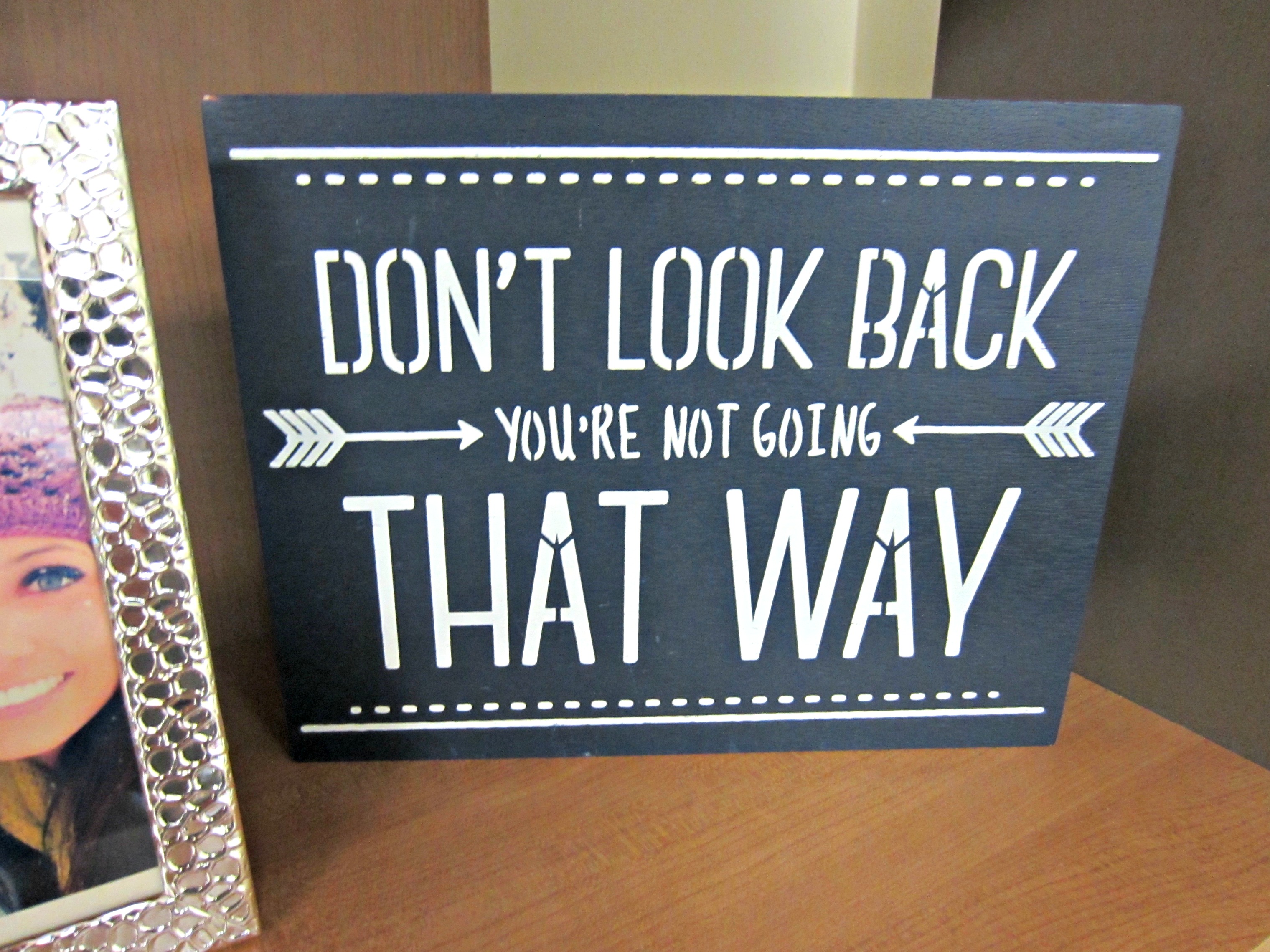 Don't Look Back quote