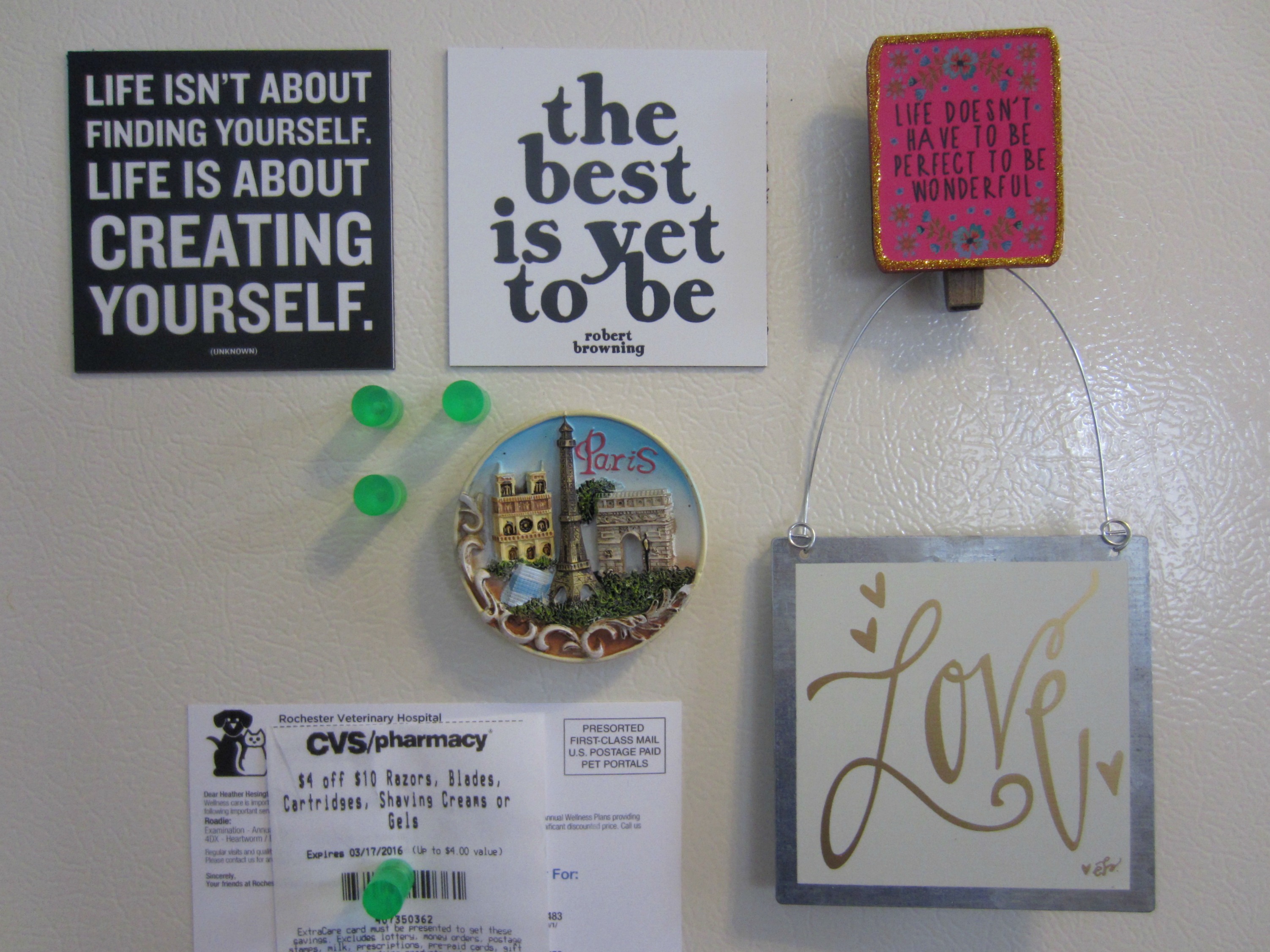 inspirational quote magnets