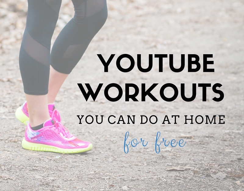 free YouTube workouts you can do at home