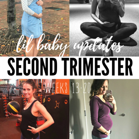 life in leggings baby - second trimester update