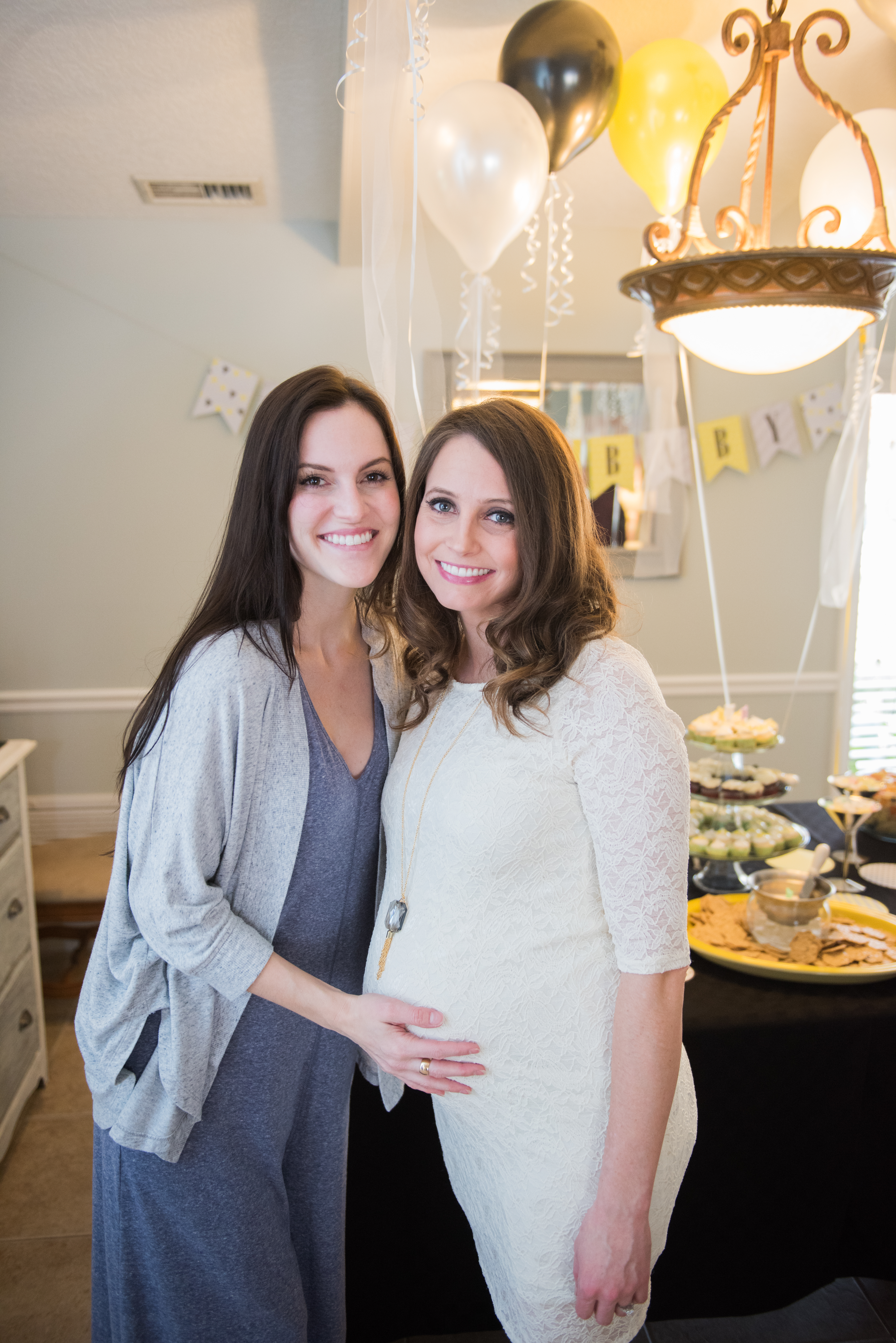 skylers baby shower with heather