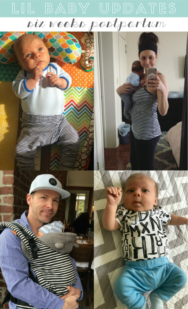 six weeks postpartum update - life in leggings