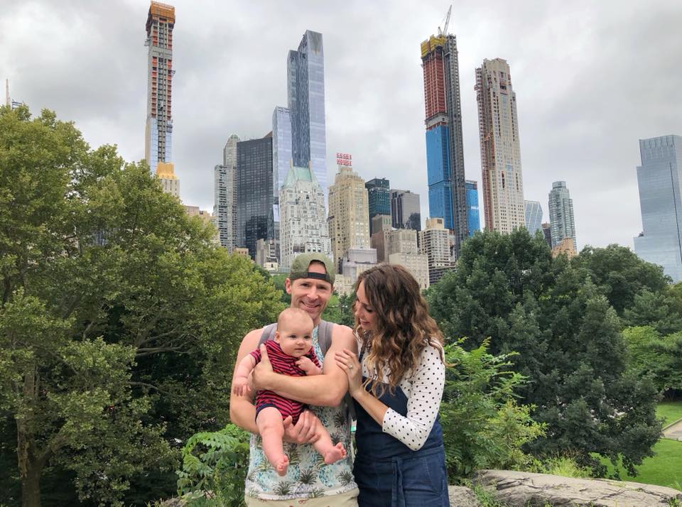 family in central park