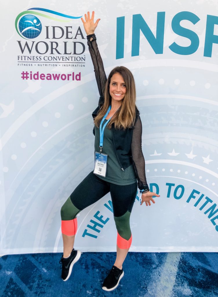 heather life in leggings idea world fitness convention 2019
