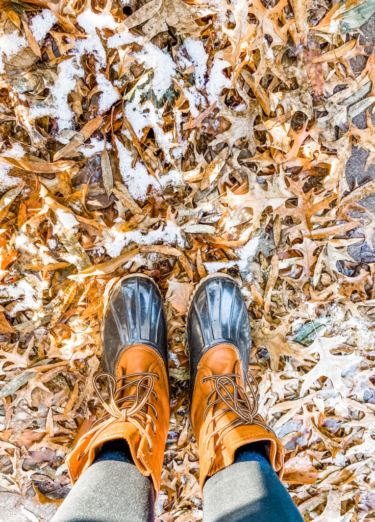 Duck rain boots