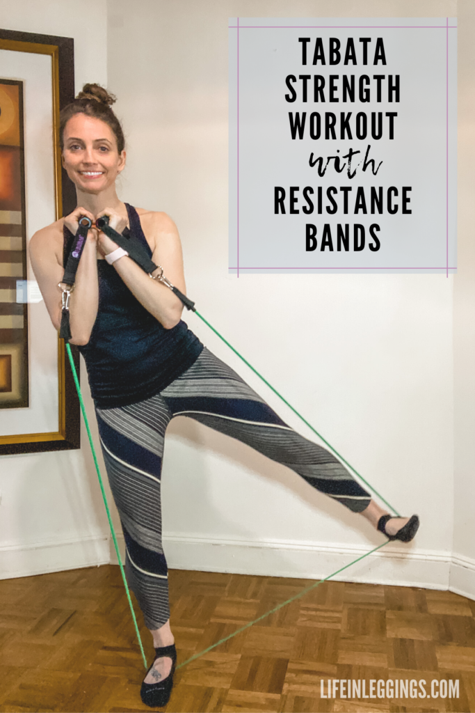 Tabata Strength Workout With Resistance Bands