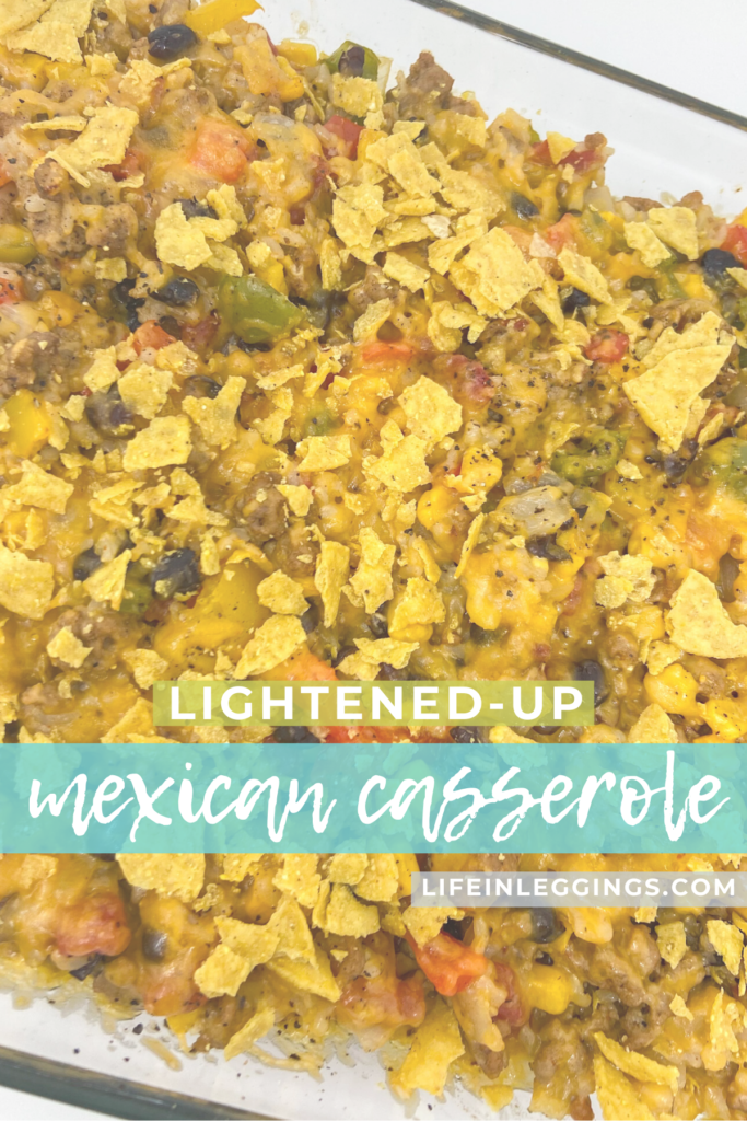 lightened-up mexican casserole recipe