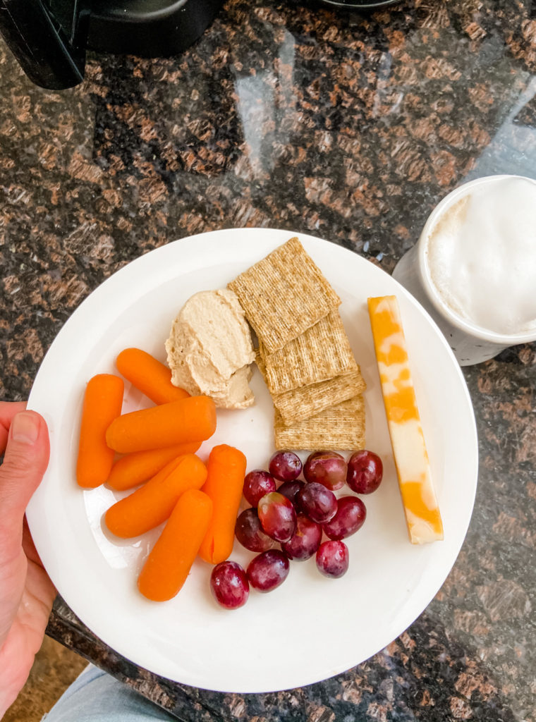 healthy snack plate