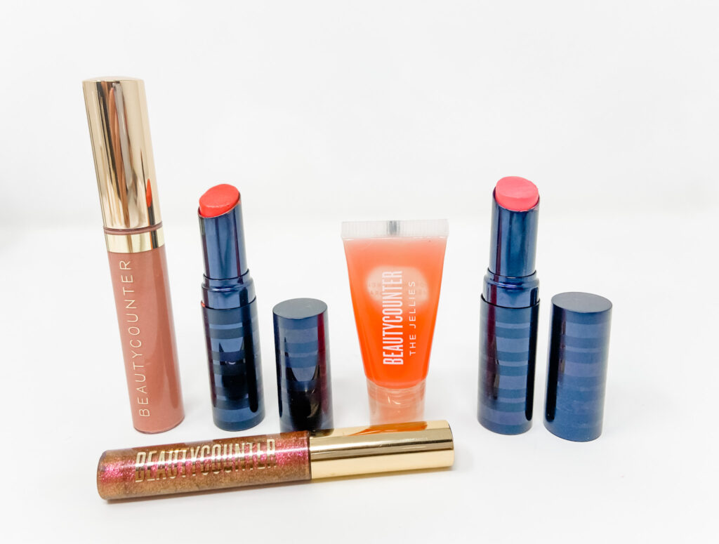 beautycounter lipsticks and glosses