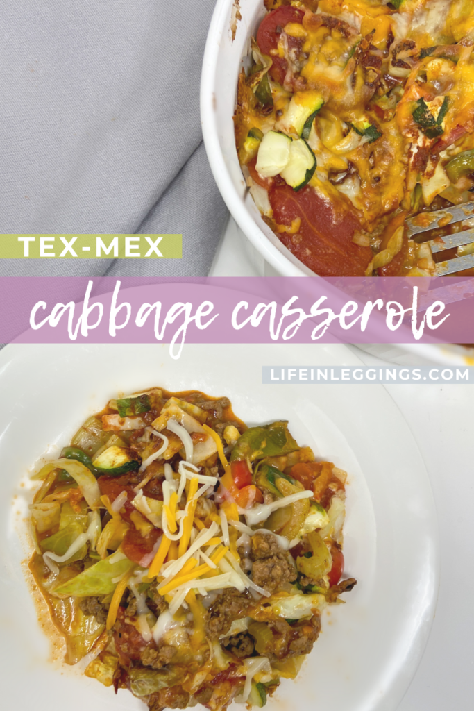 Easy Tex-Mex Cabbage Casserole