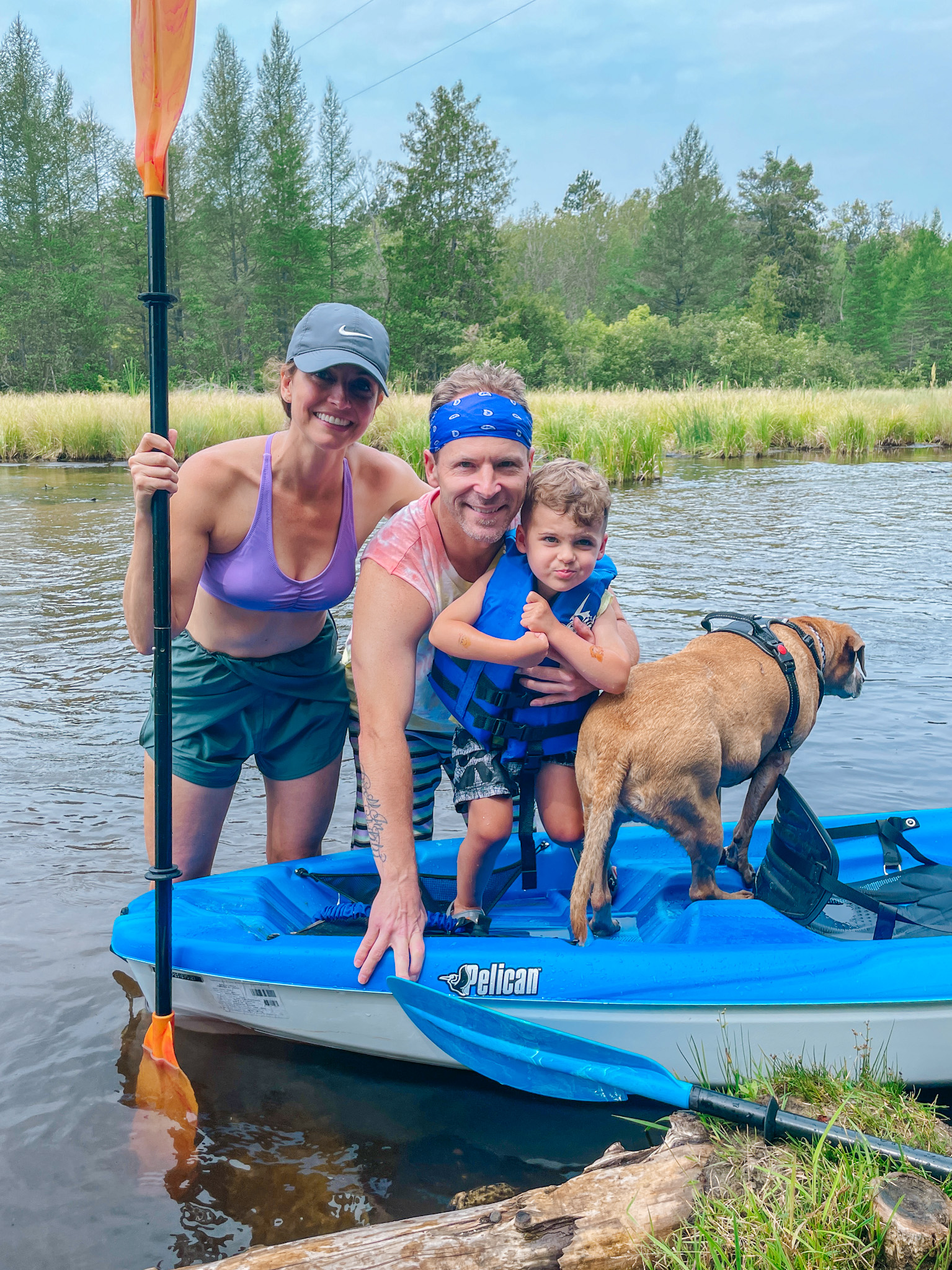 hesington family michigan river kayaks