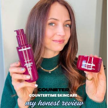 COUNTER Countertime Anti-Aging Clean Skincare Line Review - Life In Leggings